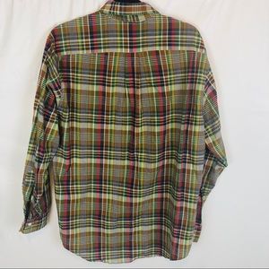 Brooks Brothers Men’s Dress Shirt Medium Plaid